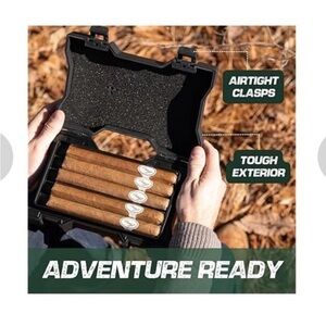 Mantello Travel Cigar Case - Adventure Ready Protective Carry Case